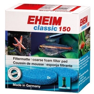 Eheim Filtermattor Classic 150 2-pack Blå